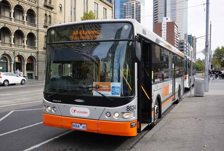 Transdev Melbourne Volvo B7RLE Volgren Malaysia CR228L 8624 Smartbus